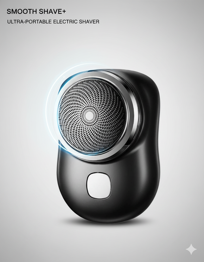 Mini Electric Shaver for Men | Rechargeable Waterproof Razor with 3D Floating Blades | Portable Travel Beard Trimmer