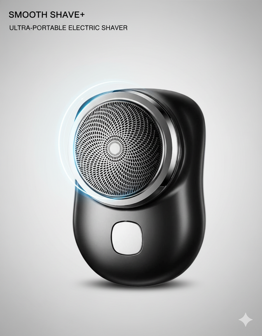 Mini Electric Shaver for Men | Rechargeable Waterproof Razor with 3D Floating Blades | Portable Travel Beard Trimmer